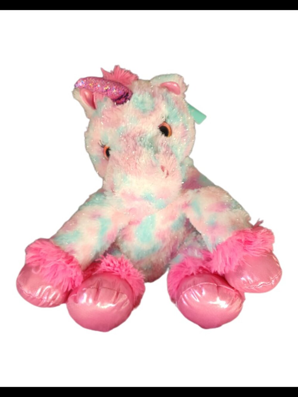 Hug Me Pastel Tie-Dye Unicorn Plush Stuffed Animal